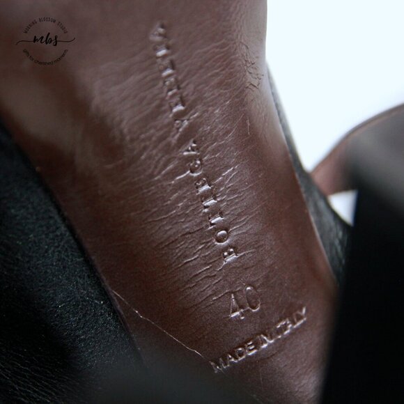 Bottega Vanetta Platform Open Toe Wrap Ankle Strap Sandals Black Women 9 - Picture 13 of 14